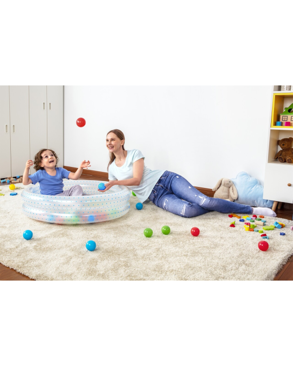 Голубой бассейн 91х20 см + шары BESTWAY