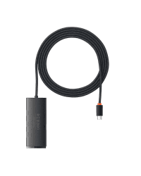 Baseus Lite Series Hub 4in1 USB-C to 4x USB 3.0 + USB-C, 2m (Black)