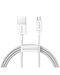 Baseus Superior Series Cable USB to micro USB, 2A, 1m (white)