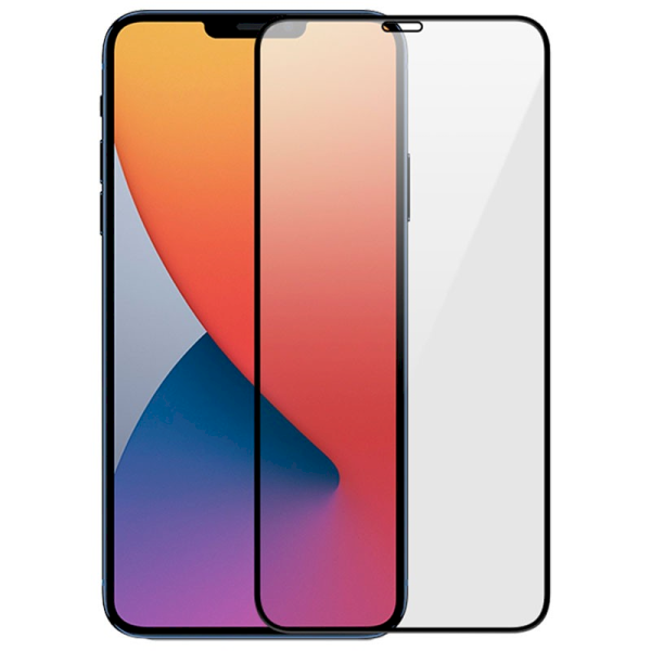 Fusion Full Glue 5D Tempered Glass Защитное стекло для экрана Apple iPhone 12 Pro Max Черное