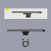 Baseus i-wok Pro series USB stepless dimming screen hanging light (fighting) Black
