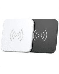 Choetech set 2x Qi 10W wireless charger (2 colors, black and white) + 1.2m USB cables (T511-S black / white)