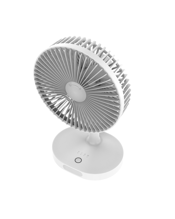 Platinet PRDF0326 вентилятор настольный 3000mAh белый