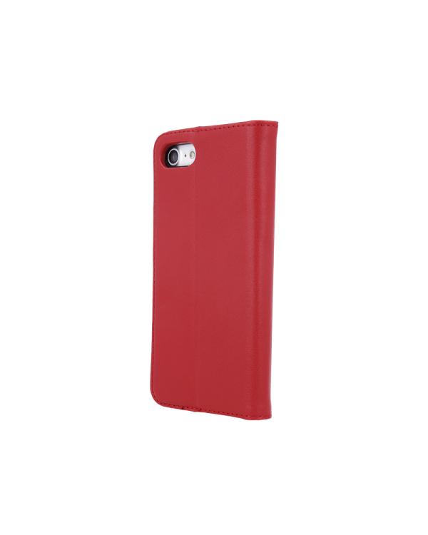 Fusion Genuine Leather книжка чехол для Xiaomi Redmi 12C красный