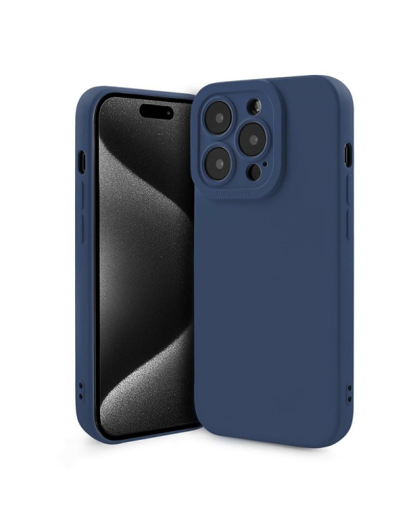 Fusion Softy прочный силиконовый чехол для Xiaomi Redmi Note 12 Pro+ синий