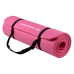 Wozinsky exercise mat 181 x 63 x 1 cm thick gymnastic yoga mat pink