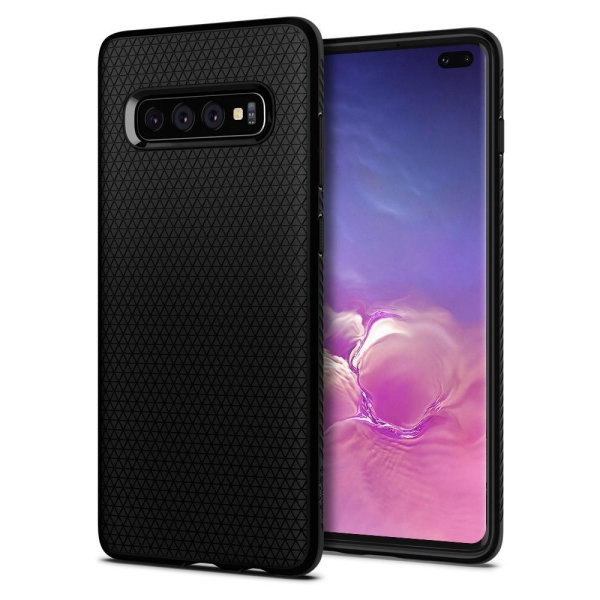Обложка книги «Spigen LIQUID AIR GALAXY S10+ PLUS MATTE BLACK»