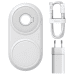 Baseus WXPL-B02 Быстрая Беспроводная Зарядка 9V / 2A / 7.5W / + USB-C Кабель / Белая