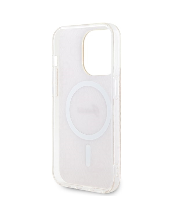 Guess GUHMP14LH4STP iPhone 14 Pro 6.1" różowy|pink hardcase 4G MagSafe