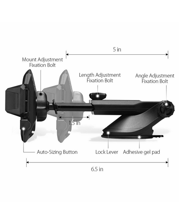 Дополнительное изображение книги «Spigen TS35 car mount holder black»