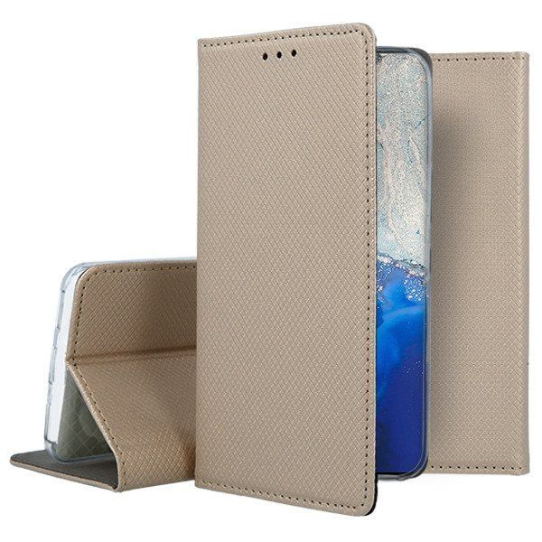 Чехол-книжка на магнитах Fusion для Xiaomi Redmi A3 4G Золотой