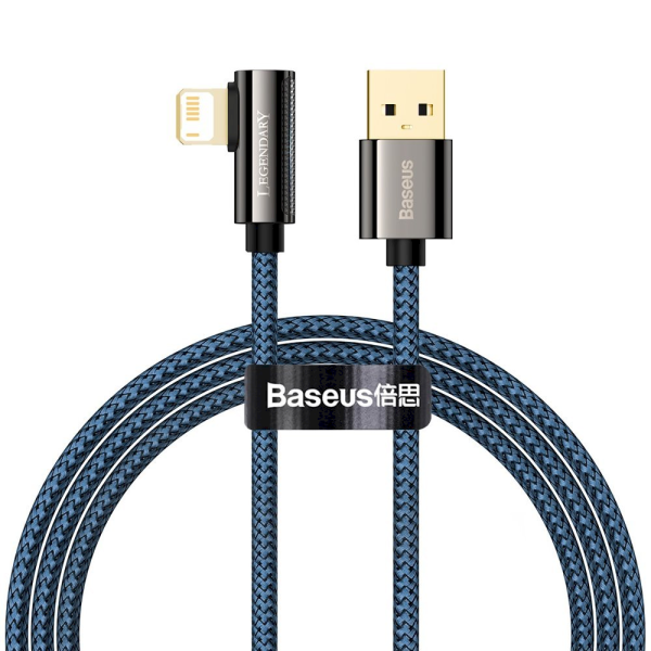 Baseus Legend Mobile Game Elbow Cable USB - Lightning 2.4A 1m blue (CACS000003)