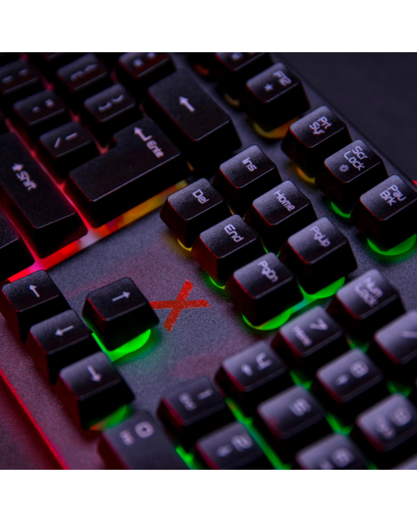 Дополнительное изображение книги «Maxlife Gaming MXGK-200 keyboard US QWERTY 1,8 m black»