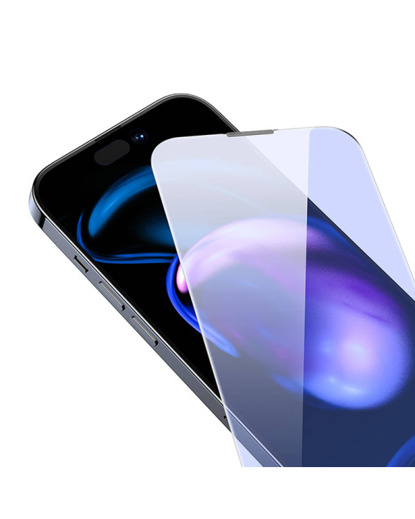 Baseus Crystal Tempered Glass Anti-blue light and Dust-proof 0.3mm for iPhone 14 Pro Max (2pcs)