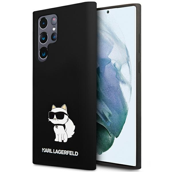 Обложка книги «Karl Lagerfeld Liquid Silicone Choupette NFT Case for Samsung Galaxy S23 Ultra Black»