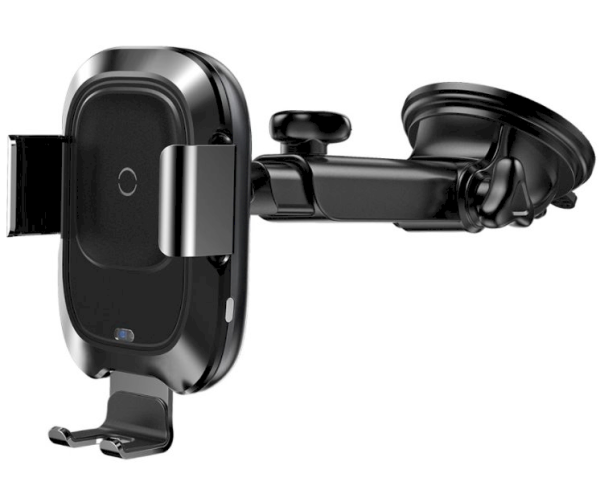 Обложка книги «Baseus WXZN-B01 Smart Holder with Wireless Charging Black»