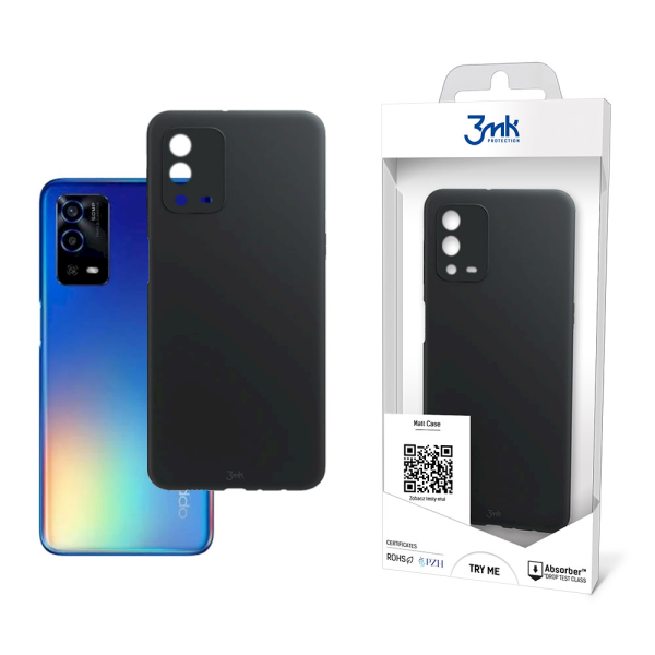 Обложка книги «Oppo A55 4G - 3mk Matt Case black»