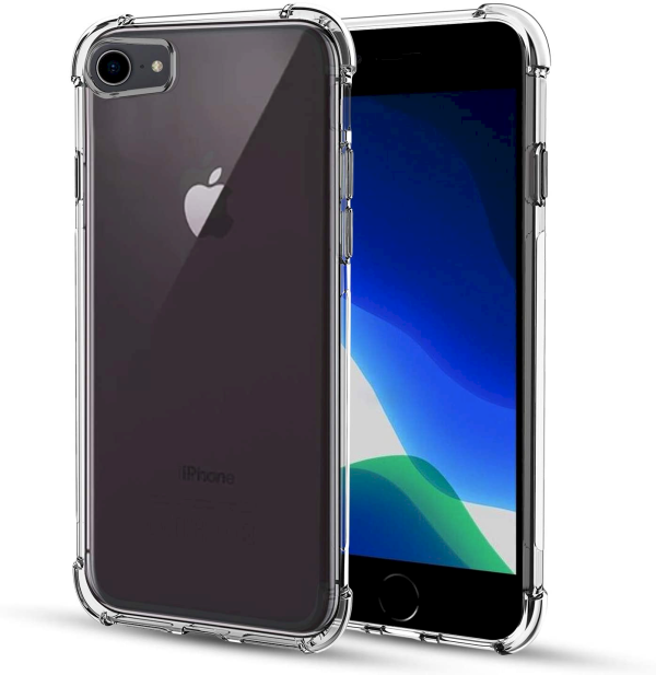 Fusion Anti Shock 0.5 mm Силиконовый чехол для Apple iPhone 7 / 8 / SE 2020 Прозрачный