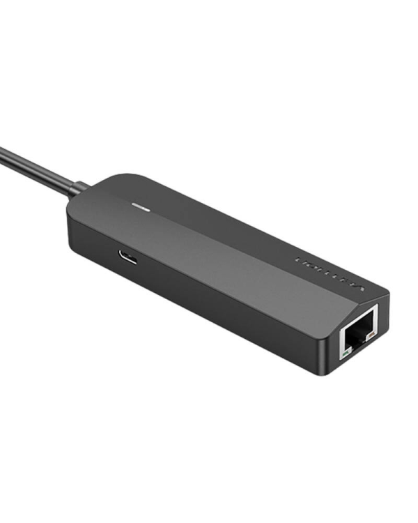 Дополнительное изображение книги «USB-C - 3x USB 2.0, RJ45, Micro-B Концентратор Vention TGOBB 0,15 м, черный»