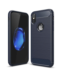 Fusion Trust Back Case Силиконовый чехол для Apple iPhone X / XS Синий