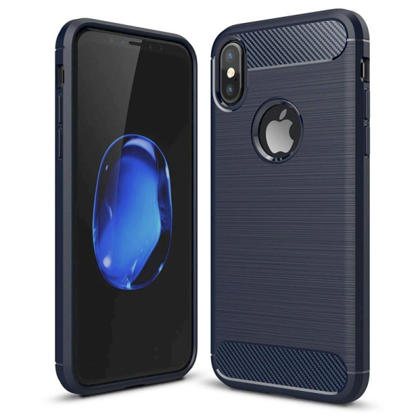 Fusion Trust Back Case Силиконовый чехол для Apple iPhone X / XS Синий