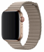 Devia Elegant Leather Loop Ремешок для часов Apple Watch 38 / 40 mm песочный