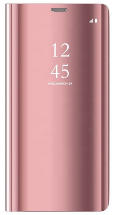 Fusion clear view книжка чехол для Xiaomi Poco X3 / X3 NFC / X3 Pro розовый