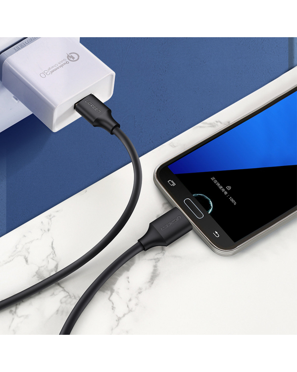 UGREEN US130 | Кабель USB 3.0 - micro USB 3.0 | 0,5 м | черный