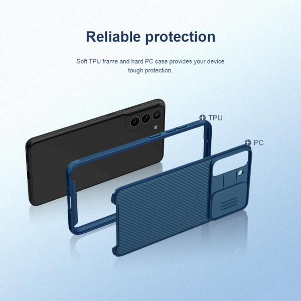 Обложка книги «Nillkin CamShield Pro Hard Case for Samsung Galaxy S21 FE Black»