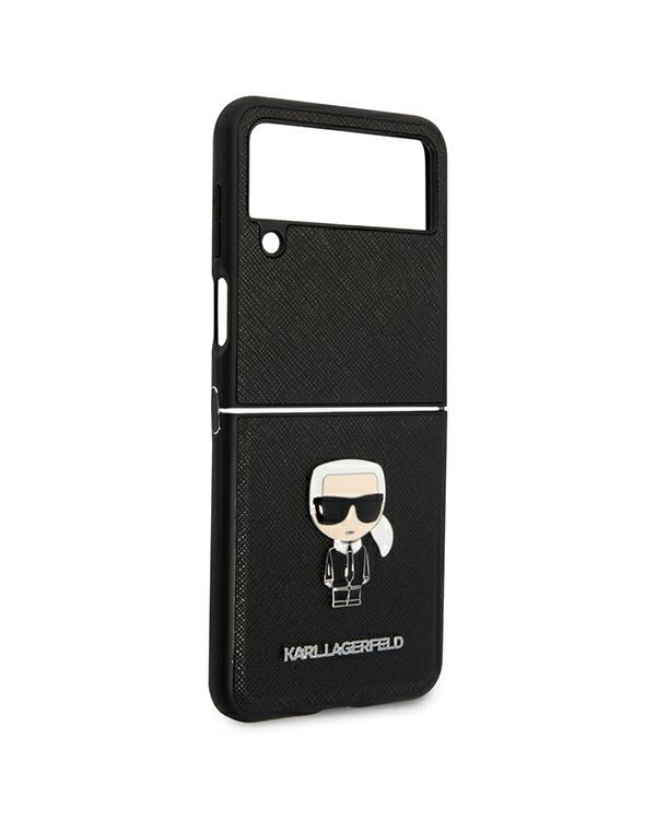 Дополнительное изображение книги «Karl Lagerfeld PU Saffiano Ikonik Case for Samsung Galaxy Z Flip 4 Black»