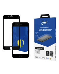 Apple iPhone 6/6s Black - 3mk HardGlass Max™ screen protector