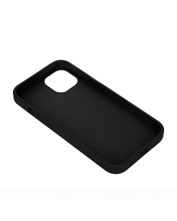 Силиконовый защитный чехол Fusion Solid Case для Apple iPhone Xчерный