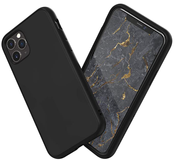 Fusion Soft Matte Back Case Силиконовый чехол для Apple iPhone 11 Pro Max Черный