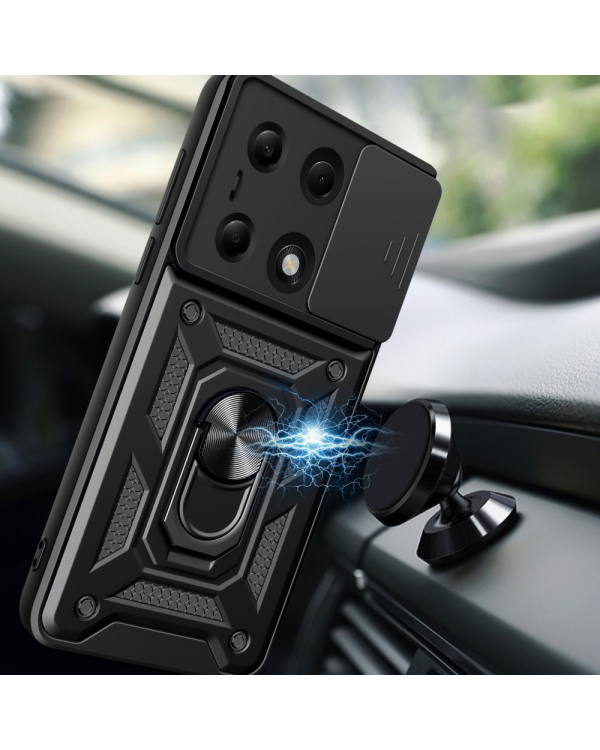 TECH-PROTECT CAMSHIELD PRO XIAOMI REDMI NOTE 13 PRO 5G | POCO X6 5G ЧЕРНЫЙ