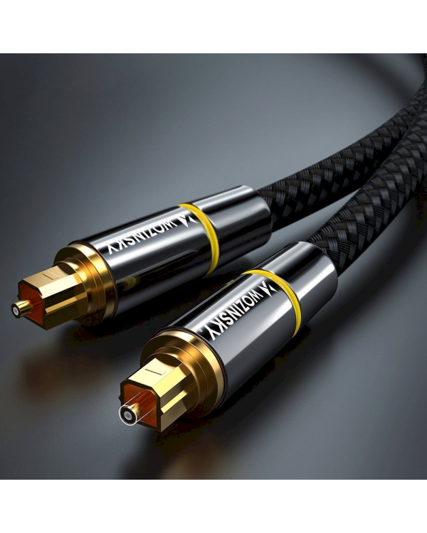 Дополнительное изображение книги «Wozinsky digital optical audio fiber cable Toslink SPDIF 3m black (WOPT-30)»