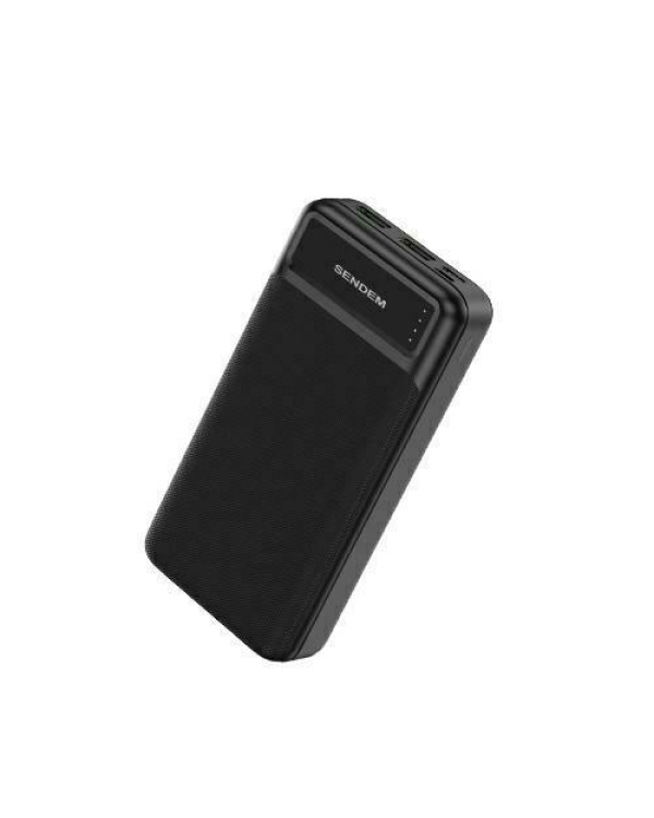 SENDEM PH92 powerbank 20000 mAh | 2.4A | LED | черный