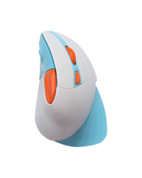Wireless Vertical Mouse Dareu LM138G 2.4G 800-1600 DPI (blue-white)