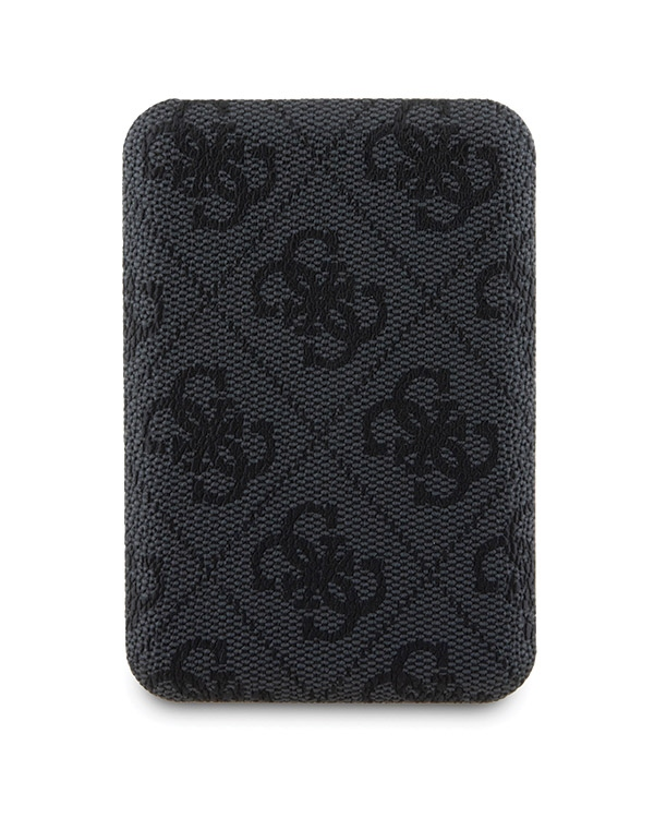Zestaw Guess GUBPM5P15L4GEMGK iPhone 15 Pro 6.1" hardcase + Powerbank 5000mAh MagSafe czarny|black 4G Metal Logo
