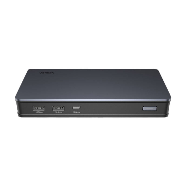 Adapter HUB UGREEN CM615 USB-C to 2x USB-A, 1x USB-C 3.1, 2x HDMI, 2x DP,  SD|TF, RJ45