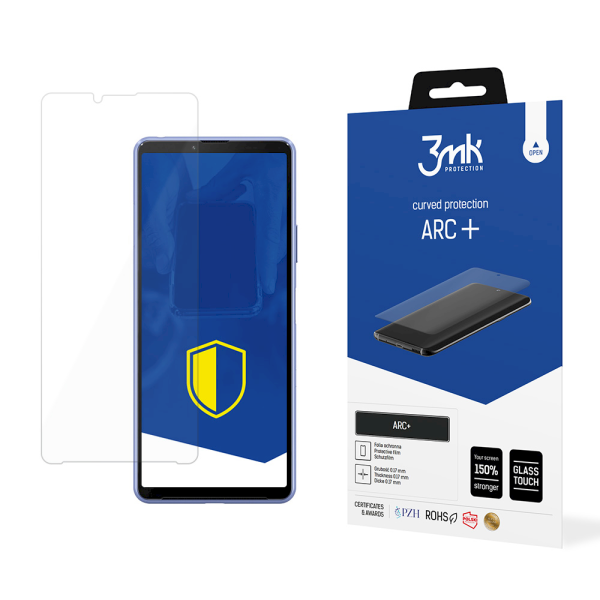 Обложка книги «Sony Xperia 10 III 5G - 3mk ARC+ screen protector»