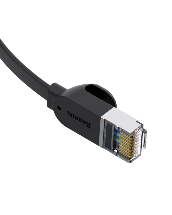 Дополнительное изображение книги «Baseus Cat 6 UTP Ethernet RJ45 Кабель плоский 1 м черный»