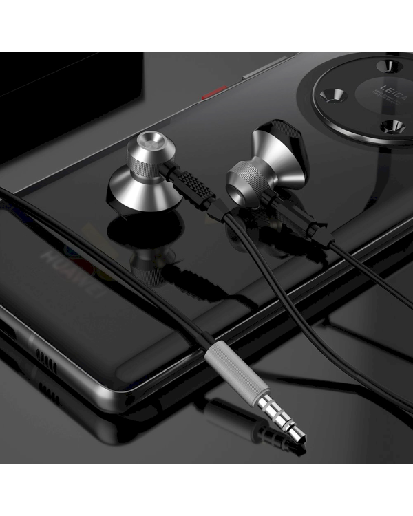 Dudao Metal Wired Earbuds 3.5mm Mini Jack Gray (X2C-Gray)