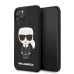 Обложка книги «KLHCN58SLFKBK Karl Lagerfeld Iconic Silicone Cover for iPhone 11 Pro Black»