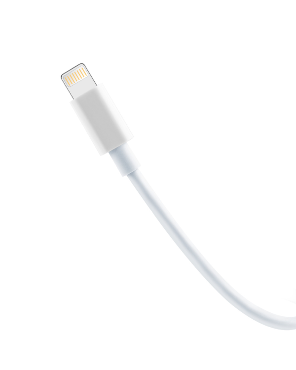 Maxlife MXUC-05 cable USB-C - Lightning 1,0 m 20W white