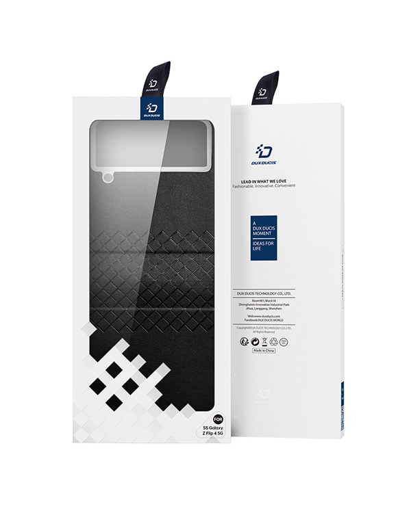 Dux Ducis Bril Case for Samsung Galaxy Z Flip 4 5G black