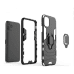 Fusion Armor Ring Back Case Силиконовый чехол с магнитом для Apple iPhone X / XS Черный