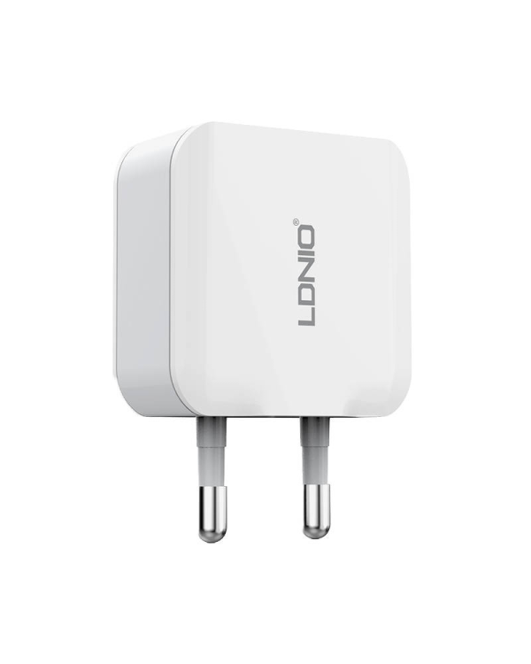 Wall charger  LDNIO A2201 2USB +  USB-C cable