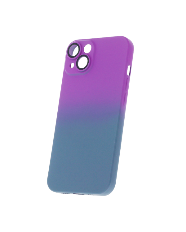 Fusion Neogradient case 2 силиконовый чехол для Samsung A135 Galaxy A13 4G фиолетовый синий