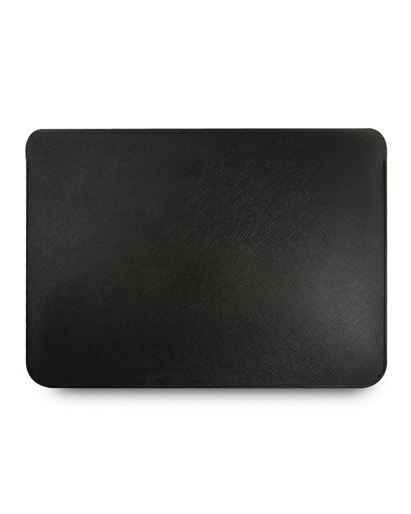 Original GUESS Laptop Sleeve Saffiano Script GUCS13PUSASBK 13 inches black