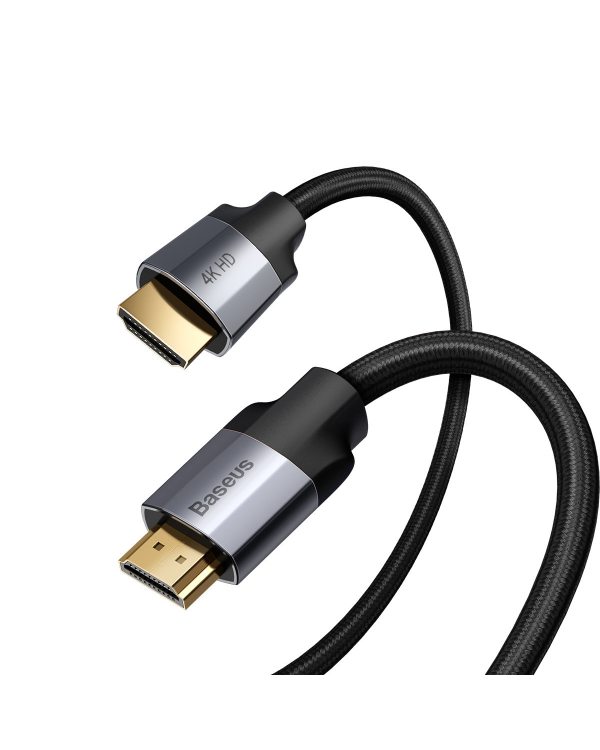 Baseus Enjoyment adapter cable HDMI cable 4K60Hz 1.5m dark gray
